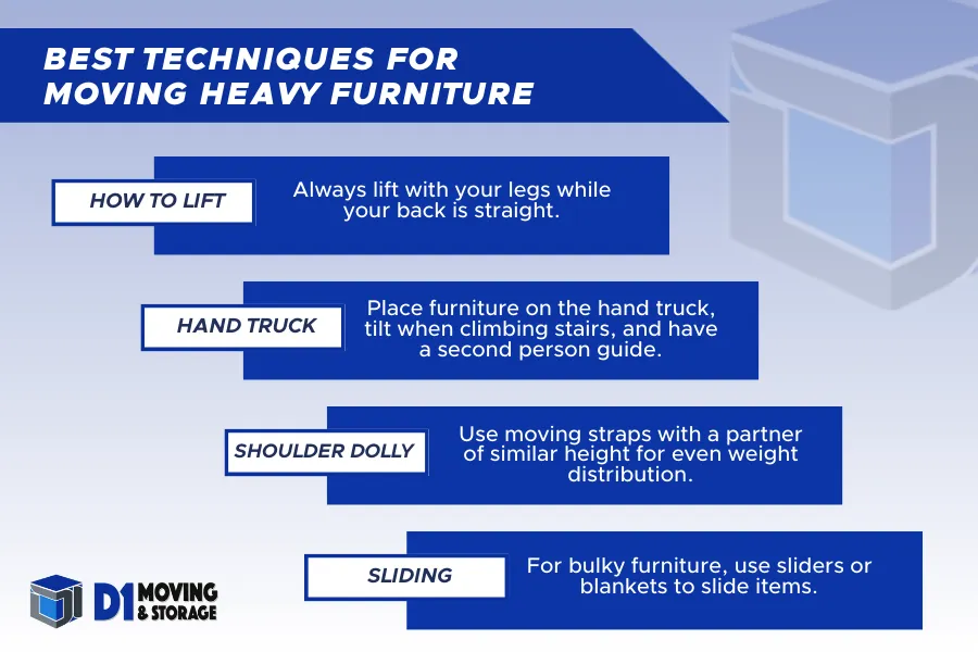 How to Move Heavy Furniture Up Stairs Tips & Tricks